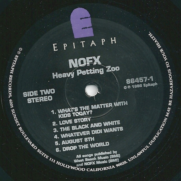 NOFX - Eating Lamb | Epitaph (86457-1) - 4 NOFX - Eating Lamb | Epitaph (86457-1) - 4