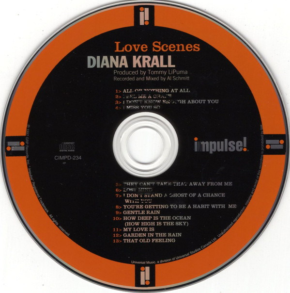 Diana Krall - Love Scenes [CD] | Impulse! (CIMPD-234) - 2