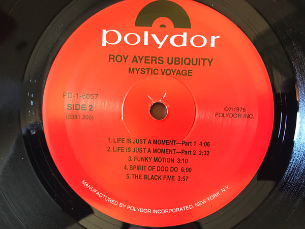Roy Ayers Ubiquity - Mystic Voyage | Polydor (PD 6057) - 4