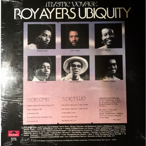 Roy Ayers Ubiquity - Mystic Voyage | Polydor (PD 6057) - 2