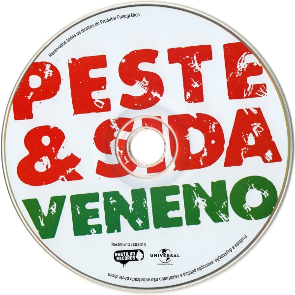 Peste & Sida - Veneno | Rastilho Records (Rastilho125CD2015) - 3