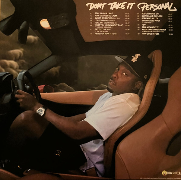 Dizzee Rascal - Don’t Take It Personal | Big Dirte3 Records (BDR1LPC1) - 4 Dizzee Rascal - Don’t Take It Personal | Big Dirte3 Records (BDR1LPC1) - 4