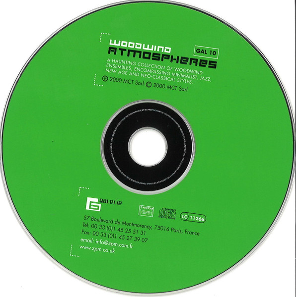 Teddy Lasry - Woodwind Atmospheres | Galerie (GAL10) - 3 Teddy Lasry - Woodwind Atmospheres | Galerie (GAL10) - 3