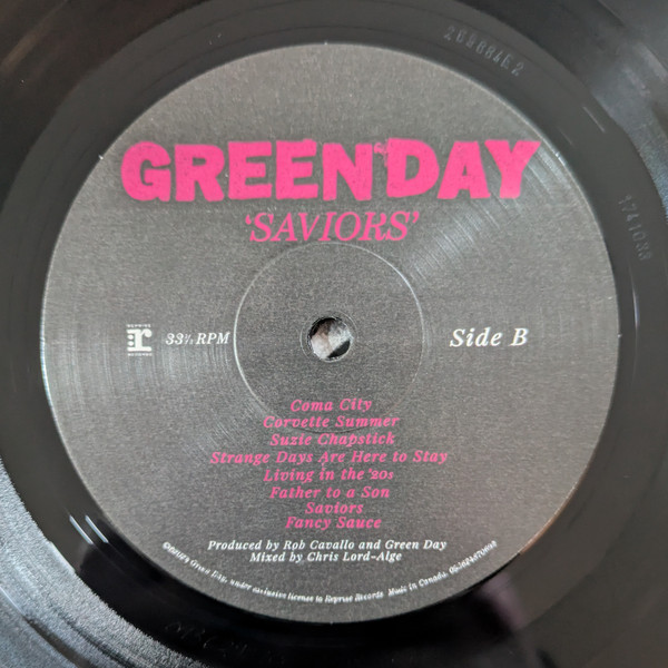 Green Day - Saviors [Vinyl] | Reprise Records (093624870692) - 4