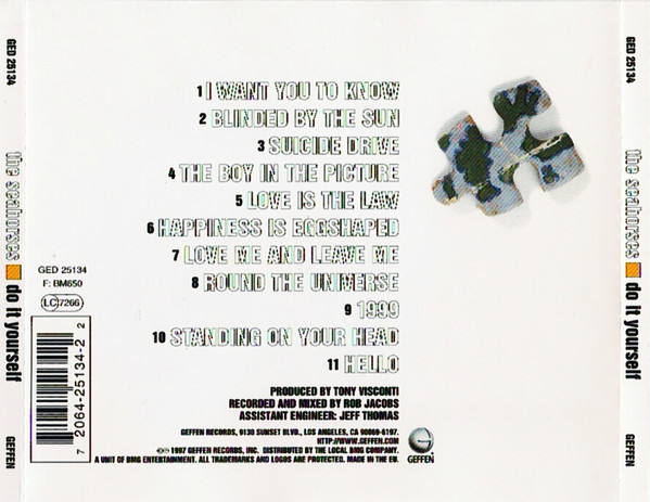 The Seahorses - Do It Yourself | Geffen Records (GED 25134) - 2