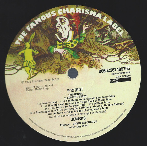 Genesis - Foxtrot | Charisma (5099943384617) - 3