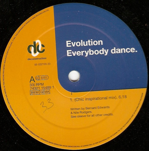 Evolution - Everybody Dance | Deconstruction (74321 15489 1) - 2 Evolution - Everybody Dance | Deconstruction (74321 15489 1) - 2