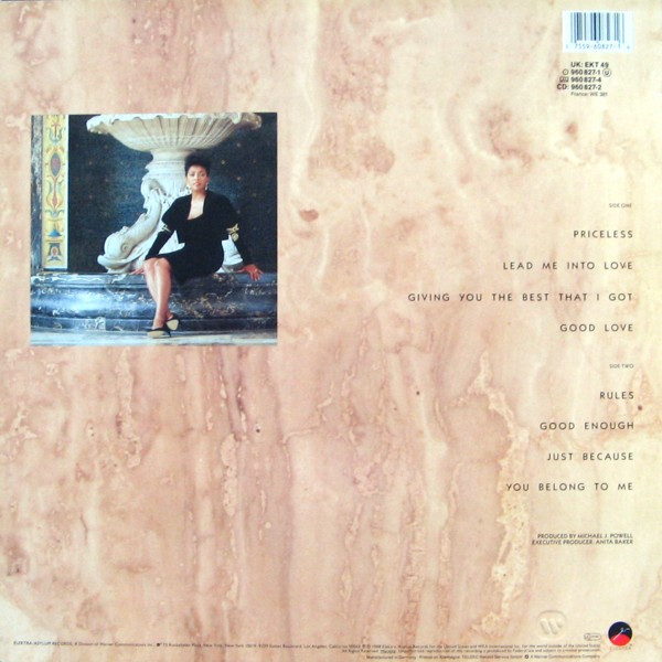 Anita Baker - Giving You The Best That I Got | Elektra (EKT 49) - 2
