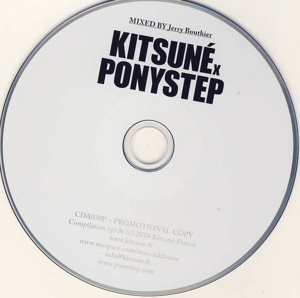 Jerry Bouthier - Kitsuné X Ponystep | Kitsuné Music (CDA030P) - 3