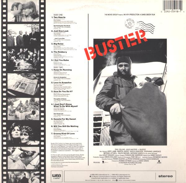 Various - Buster (Original Motion Picture Soundtrack) | WEA (25 5918-1) - 2 Various - Buster (Original Motion Picture Soundtrack) | WEA (25 5918-1) - 2