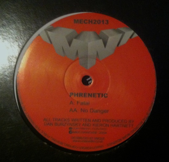 Phrenetic - Fatal / No Danger | Mechanoise Records (MECH2013)