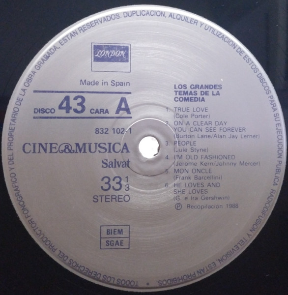 Various - Los Grandes Temas De La Comedia | London Records (832 102-1) - 3