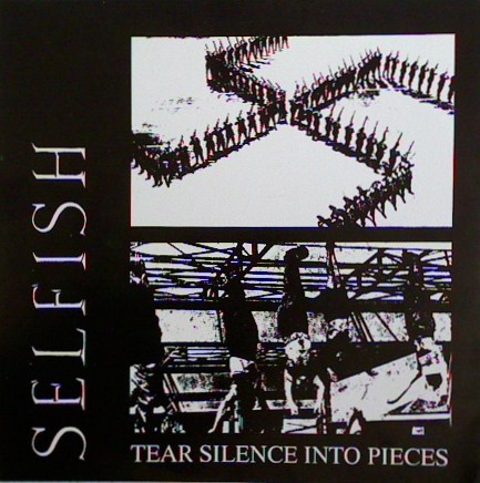Doom / Selfish - Pro-Life Control / Tear Silence Into Pieces | Ecocentric Records (E.R. # 125 LP) - 2
