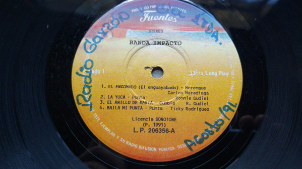 Banda Impacto - La Yuca | Discos Fuentes (L.P. 206356) - 2