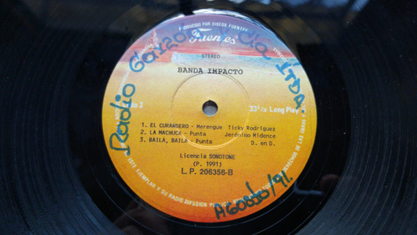 Banda Impacto - La Yuca | Discos Fuentes (L.P. 206356) - 3