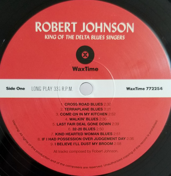 Robert Johnson - King Of The Delta Blues Singers | WaxTime (772254) - 3