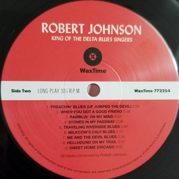Robert Johnson - King Of The Delta Blues Singers | WaxTime (772254) - 4