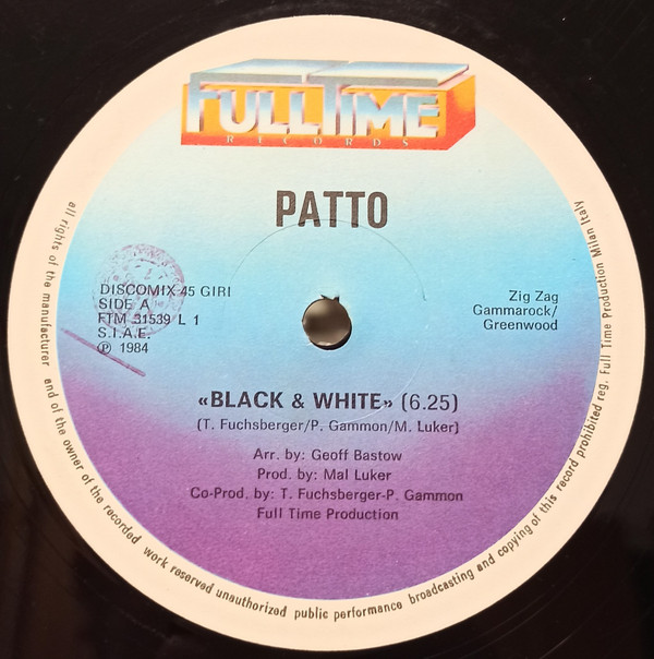 Patto - Black & White | Full Time Records (FTM 31539) - 3