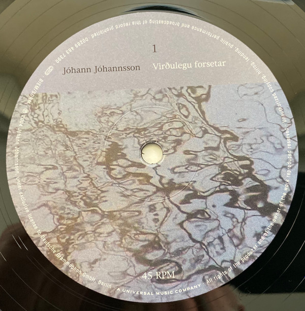 Jóhann Jóhannsson - Virðulegu Forsetar | Deutsche Grammophon (00289 483 7389) - 3
