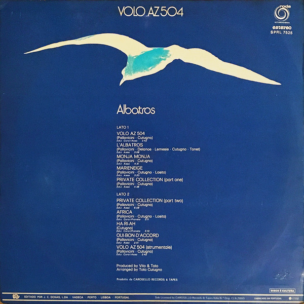Albatros - Volo AZ 504 | Roda Internacional (SPRL 7525) - 2