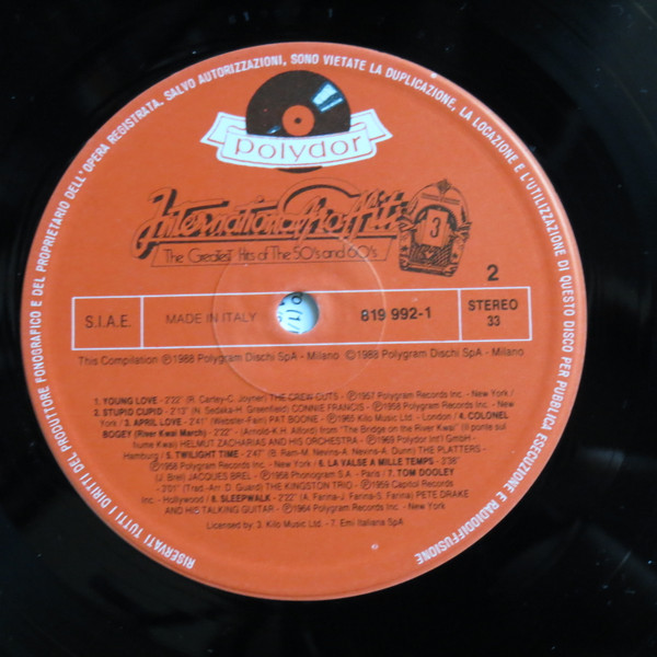 Various - International Graffiti 3 | Polydor (819 992-1) - 4 Various - International Graffiti 3 | Polydor (819 992-1) - 4