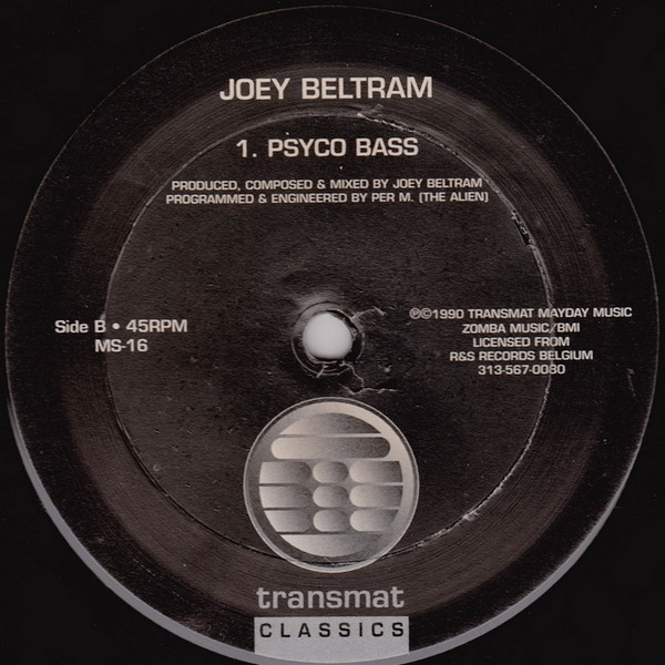 Joey Beltram - Energy Flash | Transmat (MS-16) - 2
