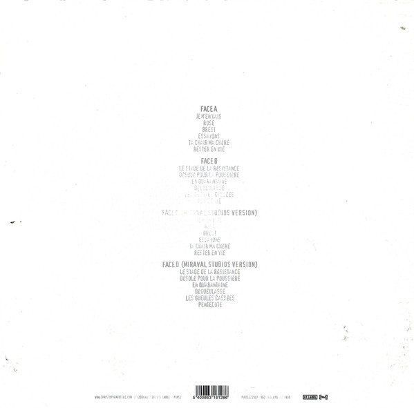 Miossec - 1964 | [PIAS] Le Label (PIASLL229LP - 962.2411.016) - 4