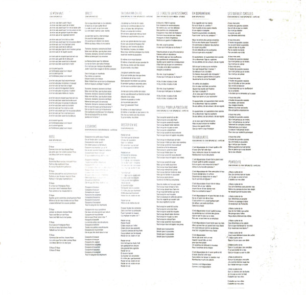 Miossec - 1964 | [PIAS] Le Label (PIASLL229LP - 962.2411.016) - 2