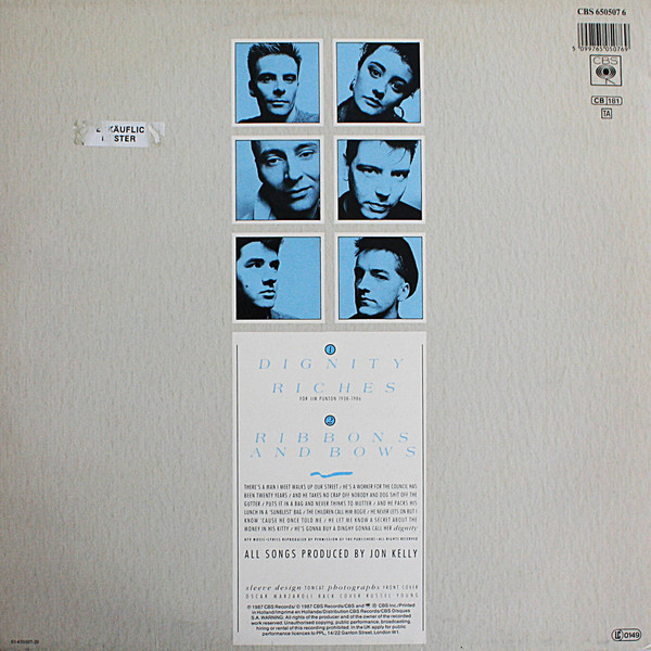 Deacon Blue - Dignity | CBS (CBS 650507 6) - 2 Deacon Blue - Dignity | CBS (CBS 650507 6) - 2