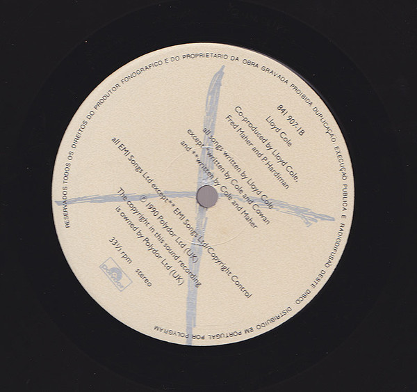 Lloyd Cole - Lloyd Cole | Polydor (841 907-1) - 3