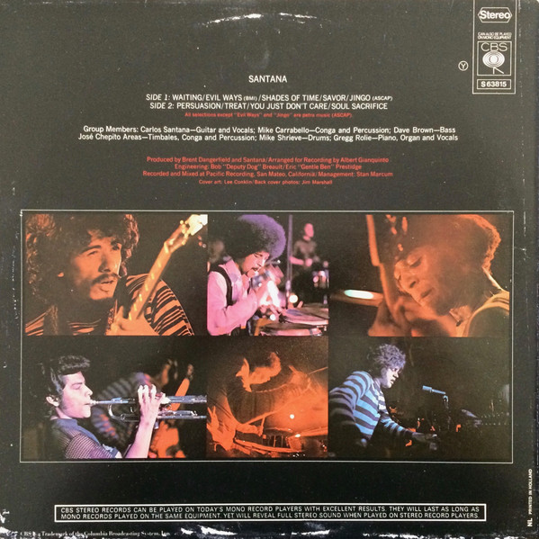 Santana - Santana | CBS (S 63815) - 2