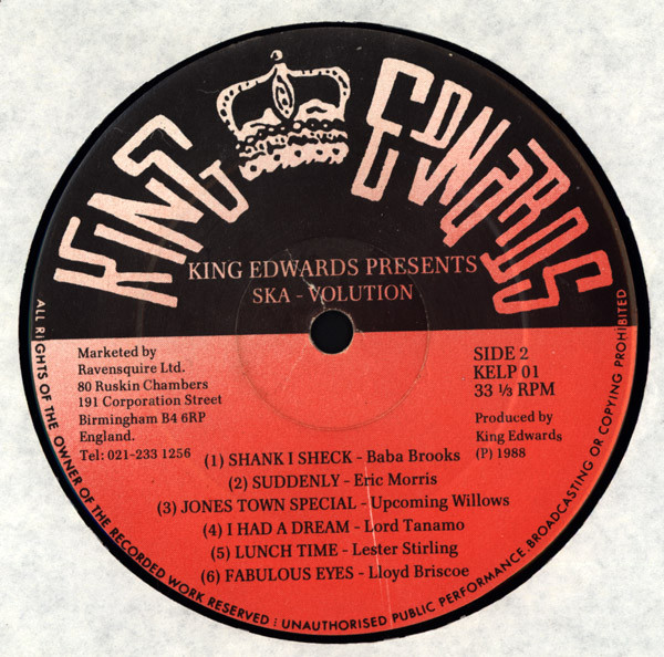 Various - King Edwards Presents Ska-Volution | King Edwards (KELP 01) - 4 Various - King Edwards Presents Ska-Volution | King Edwards (KELP 01) - 4