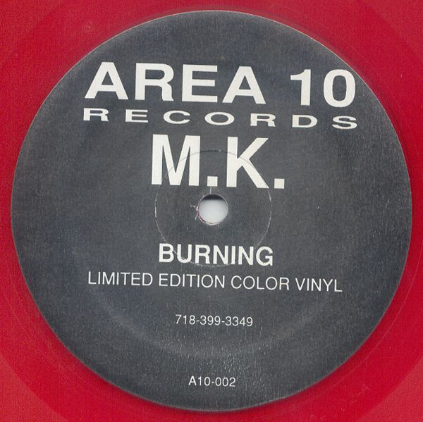 Marc Kinchen - Burning | Area 10 (A10-002) - main Marc Kinchen - Burning | Area 10 (A10-002) - main