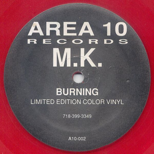 Marc Kinchen - Burning | Area 10 (A10-002) - 2 Marc Kinchen - Burning | Area 10 (A10-002) - 2