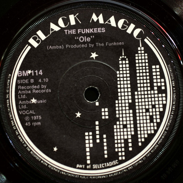 The Funkees - Abraka / Ole | Black Magic (BM 114) - 2