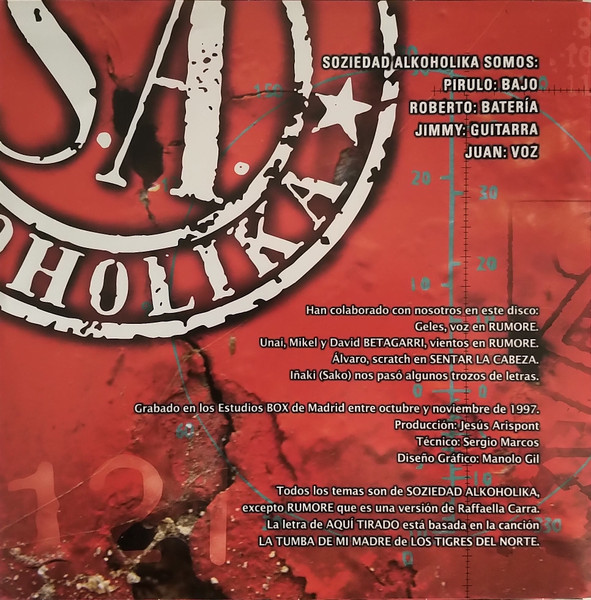 Soziedad Alkoholika - ¡No Intente Hacer Esto En Su Casa! - Vinilo | Maldito Records (MR23775) - 4 Soziedad Alkoholika - ¡No Intente Hacer Esto En Su Casa! - Vinilo | Maldito Records (MR23775) - 4