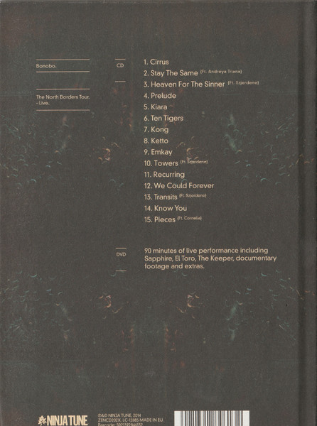 Bonobo - The North Borders Tour Live | Ninja Tune (ZENCD202X) - 3 Bonobo - The North Borders Tour Live | Ninja Tune (ZENCD202X) - 3