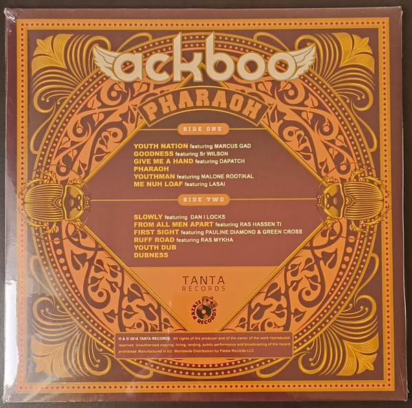 Ackboo - Pharaoh | Tanta Records (TANTALP01) - 2 Ackboo - Pharaoh | Tanta Records (TANTALP01) - 2