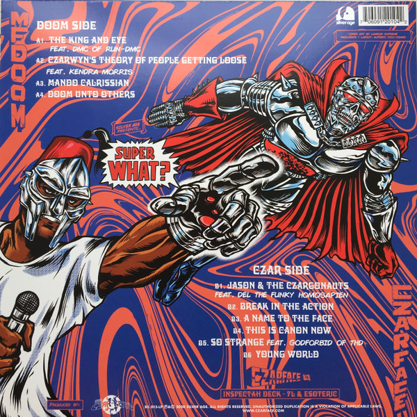 Czarface , MF Doom - Super What? LP | Silver Age (SIL 015-LP) - 2 Czarface , MF Doom - Super What? LP | Silver Age (SIL 015-LP) - 2