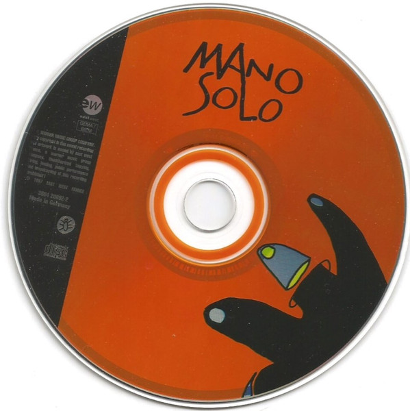 Mano Solo - Je Sais Pas Trop | EastWest (3984 20692-2) - 3