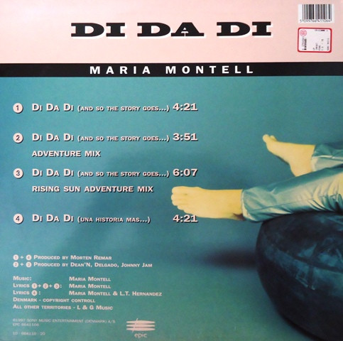 Maria Montell - Di Da Di | Epic (EPC 664110 6) - 2 Maria Montell - Di Da Di | Epic (EPC 664110 6) - 2