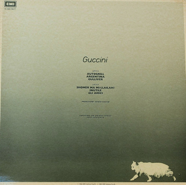 Francesco Guccini - Guccini | EMI (3C 064-18617) - 2 Francesco Guccini - Guccini | EMI (3C 064-18617) - 2