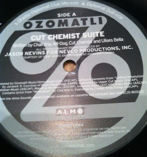 Ozomatli - Cut Chemist Suite Dance Remixes | Almo Sounds (AMS8P-8064)