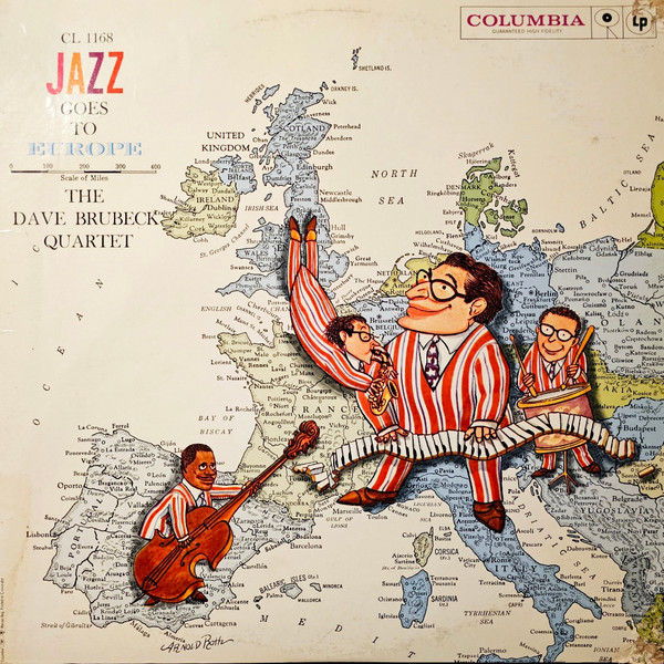 The Dave Brubeck Quartet - The Dave Brubeck Quartet In Europe | Columbia (CL 1168) - main