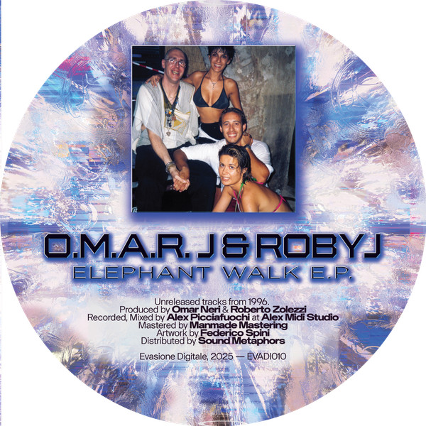 Roby J. , Omar J. - Elephant Walk E.P. | Evasione Digitale (EVADI010) - 3