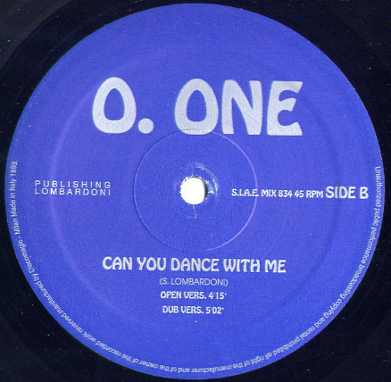 O. One - Can You Dance With Me | Discomagic Records (MIX  834) - 2
