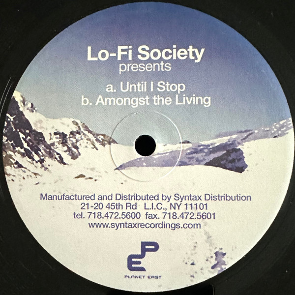 Lo Fi Society - Until I Stop | Planet East Recordings (PE008) - main Lo Fi Society - Until I Stop | Planet East Recordings (PE008) - main