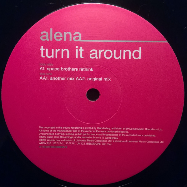 Alena - Turn It Around | Wonderboy (WBOY 016) - 4