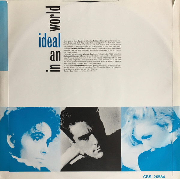 Sunset Gun - In An Ideal World | CBS (CBS 26584) Sunset Gun - In An Ideal World | CBS (CBS 26584)