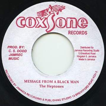 The Heptones - Message From A Black Man | Coxsone Records (none) - main